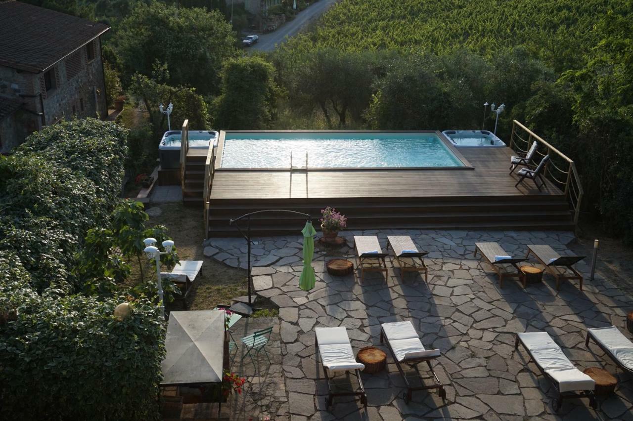 Casa Lucia In Chianti Bed & Breakfast Vagliagli Luaran gambar