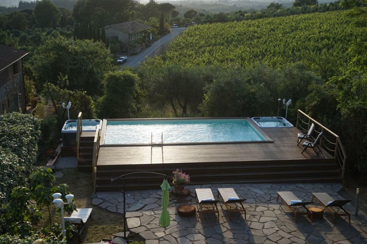 Casa Lucia In Chianti Bed & Breakfast Vagliagli Luaran gambar